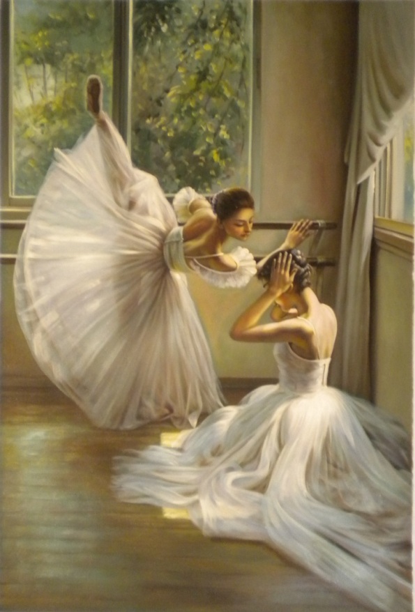 Poster del film ballerine esercizi 70x50 cm in vendita